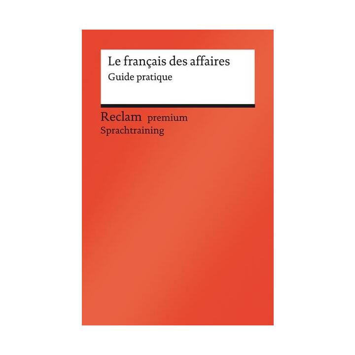 Le français des affaires