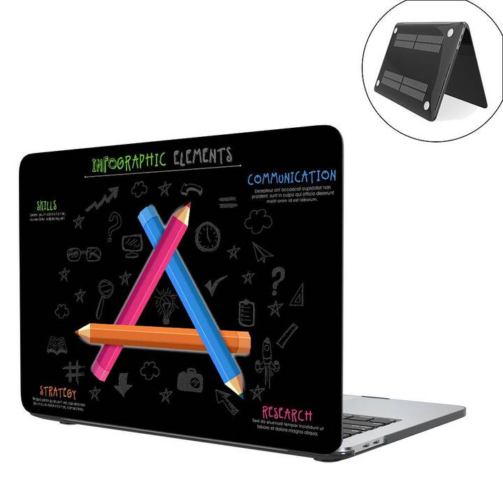 EG Hardcase (MacBook Pro 13" M1 2020, Multicolore)