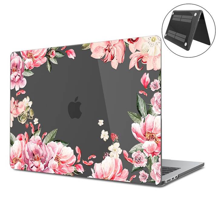 EG Hardcase (Macbook Air 15" M3 2024, Fiore, Transparente)