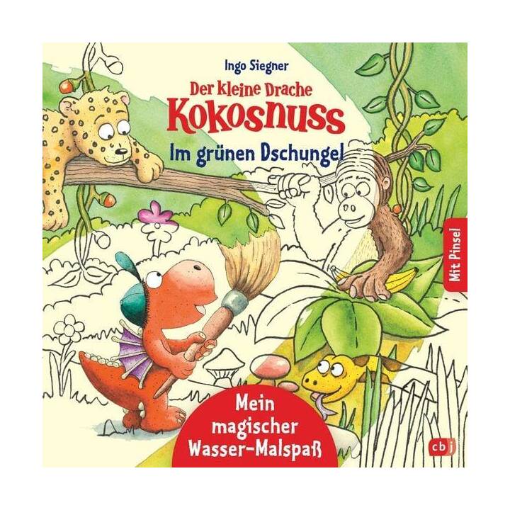 Der kleine Drache Kokosnuss - Mein magischer Wasser-Malspass - Im grünen Dschungel