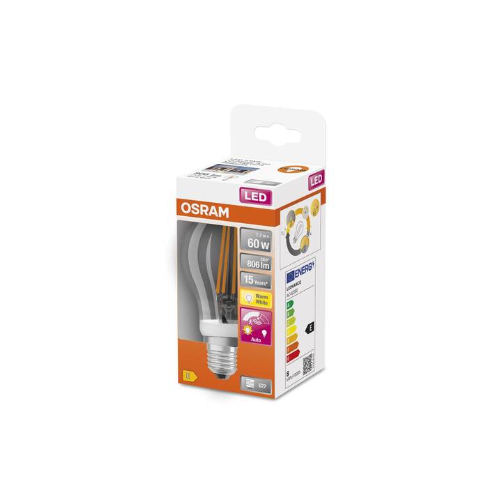 OSRAM LED Birne Star Motion Sensor (E27, 7.3 W)