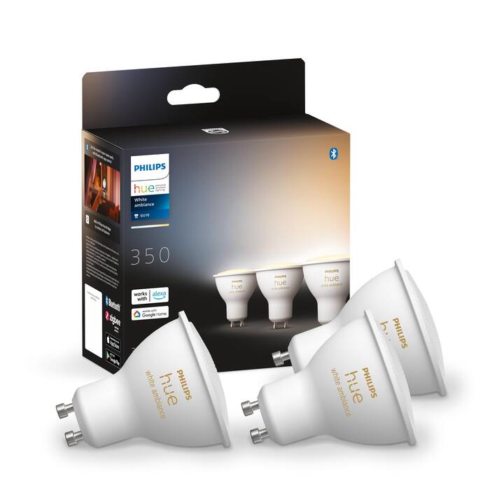 Philips Hue Ambiance Lampadina Smart LED dimmerabile attacco E27 poteza 9 W  Luce bianca o Multicolore - HUE WHITE AND COLOR AMBIANCE LAMPAD