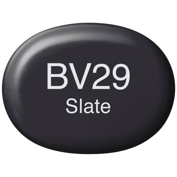 COPIC Marqueur de graphique Sketch BV29 Slate (Noir, 1 pièce)