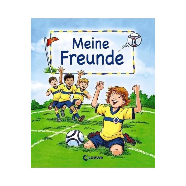 Meine Freunde (Motiv Fussball)