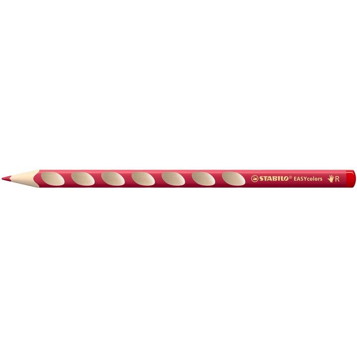 STABILO Crayons de couleur EASYcolors (Rouge carmin, 1 pièce)