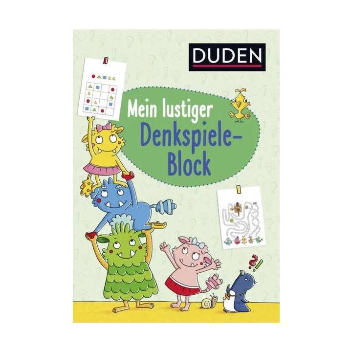 Duden: Mein lustiger Denkspiele-Block