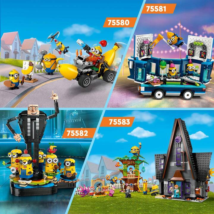 LEGO  Despicable Me I Minions e la villa della famiglia di Gru (75583)