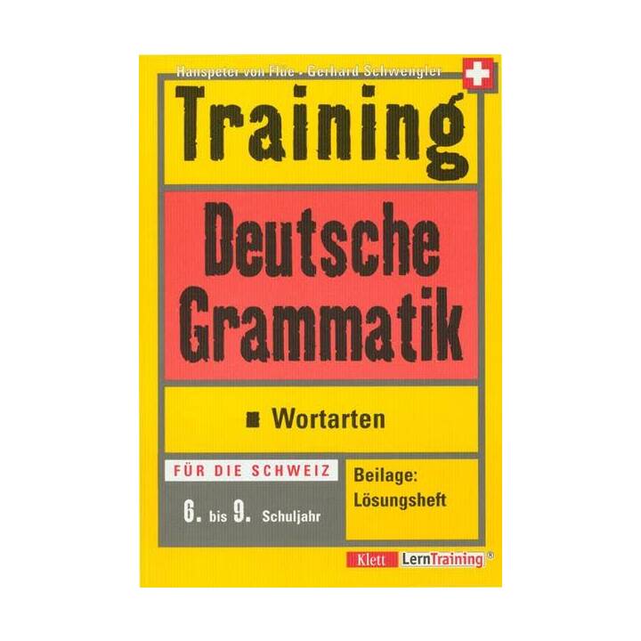 Training Deutsche Grammatik - Wortarten