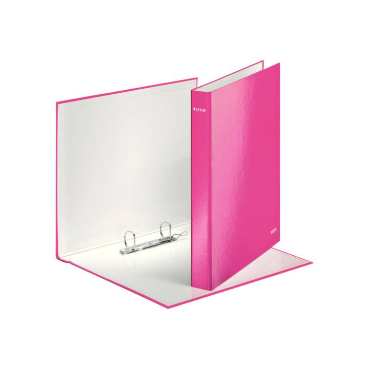 LEITZ Ringbuch (A4, 40 mm, Pink)