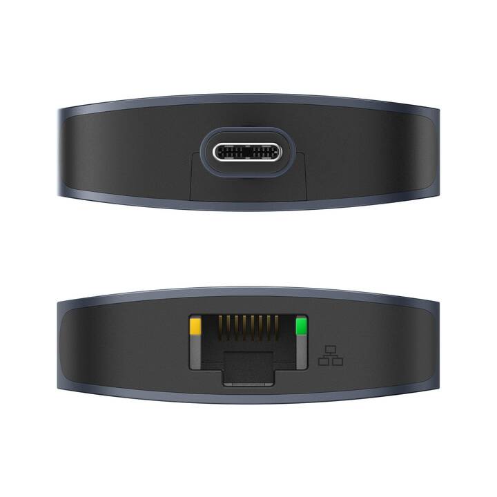 HYPER Dockingstation EcoSmart (2 x HDMI, 2 x USB 3.1 Gen 2 Typ-C, USB 3.1 Gen 2 Typ-A)