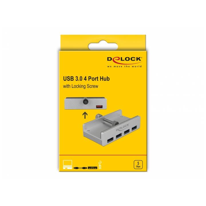 DELOCK 64046 (4 Ports, USB Typ-A)