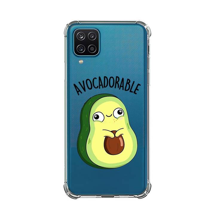 EG Backcover (Galaxy A22 4G, Avocat, Transparent)