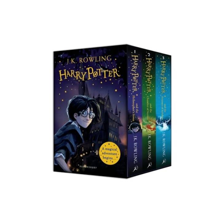 Harry Potter 1-3 Box Set: A Magical Adventure Begins