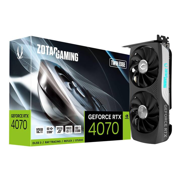 ZOTAC Twin Edge Nvidia GeForce RTX 4070 (12 Go)