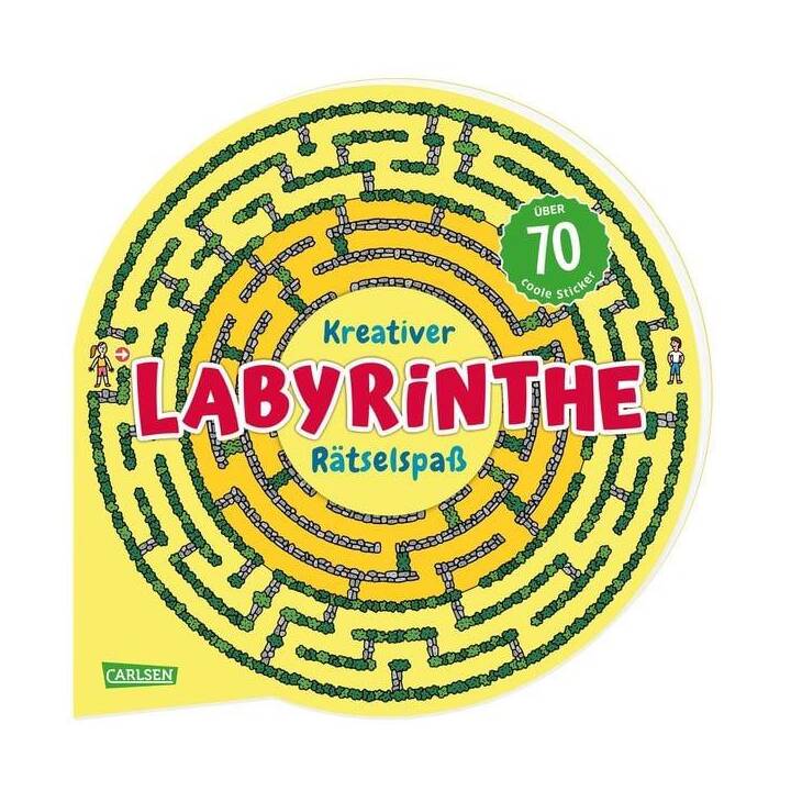 Kreativer Labyrinthe-Rätselspass