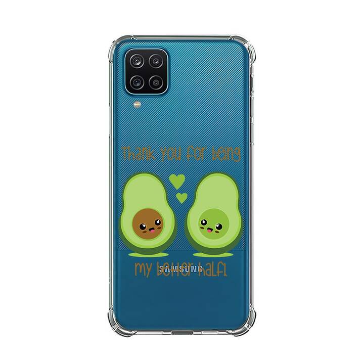 EG Backcover (Galaxy A22 5G, Avocado, Transparent)