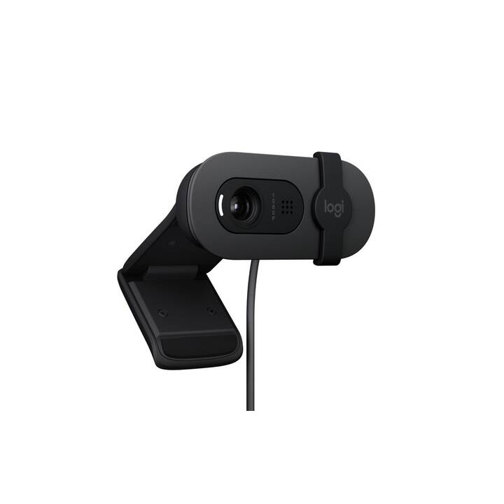 LOGITECH Brio 100 Webcam (2 MP, Grau)