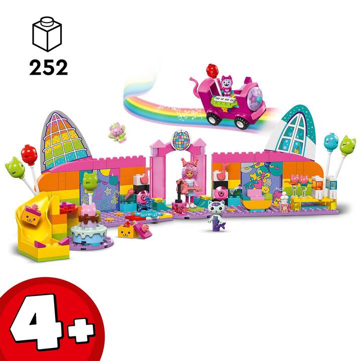 LEGO Gabby's Dollhouse Le Miaousic-hall de Gabby (10797)