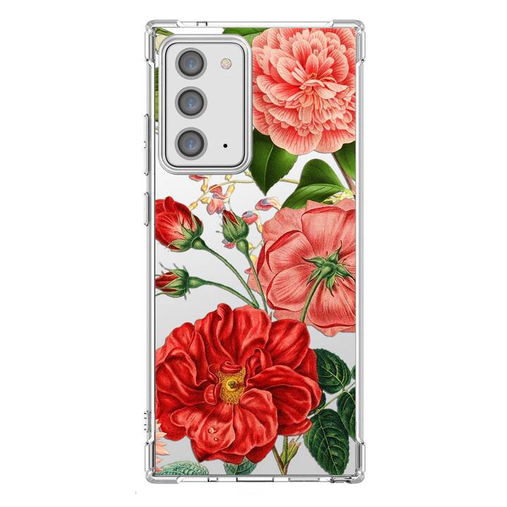 EG Backcover (Galaxy Note 20 Ultra, Fleurs, Transparent)