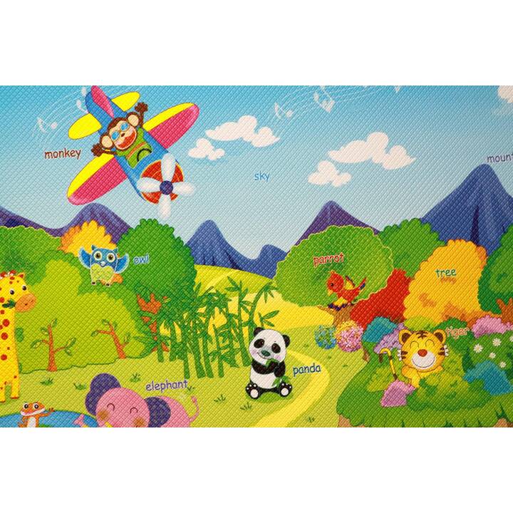DWINGULER Tappeto da gioco Animal Orchestra (130 x 190 cm)
