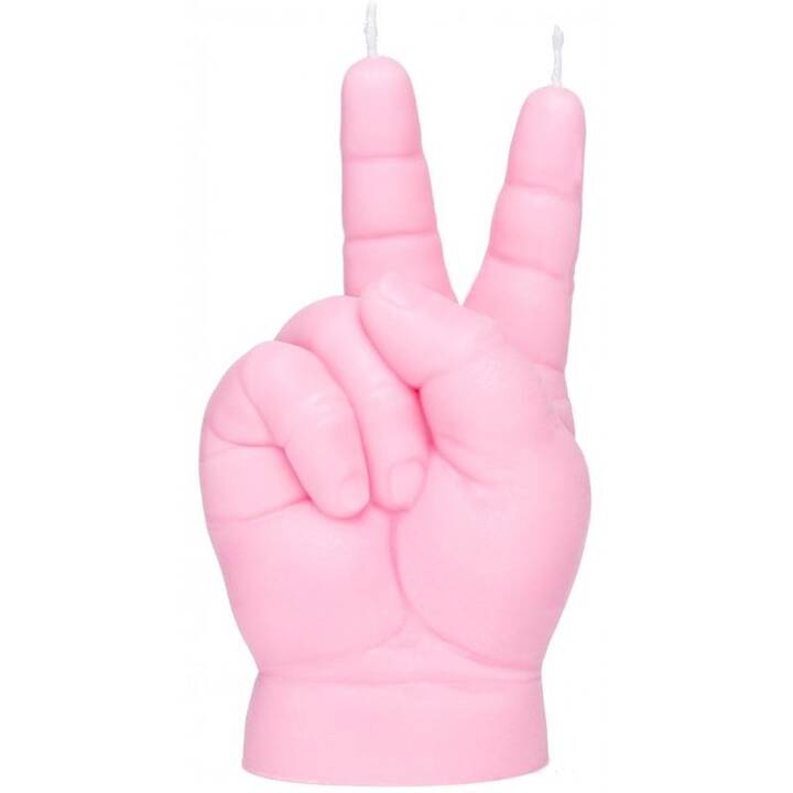 CANDLEHAND Bougie à motifs Babay Peace (Rose)