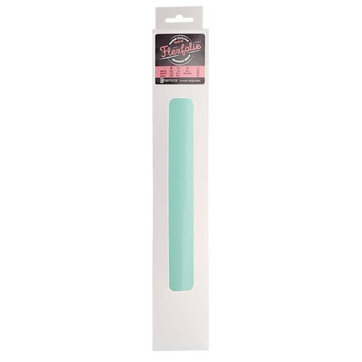 CHEMICA Film de bricolage Flex (30 cm x 50 cm, Vert menthe, Vert)