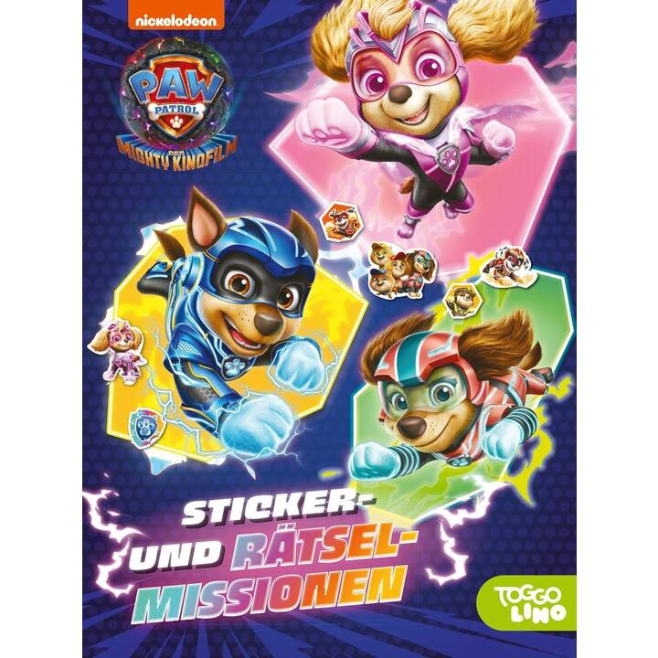 PAW Patrol - Mighty Movie: Stickerbuch