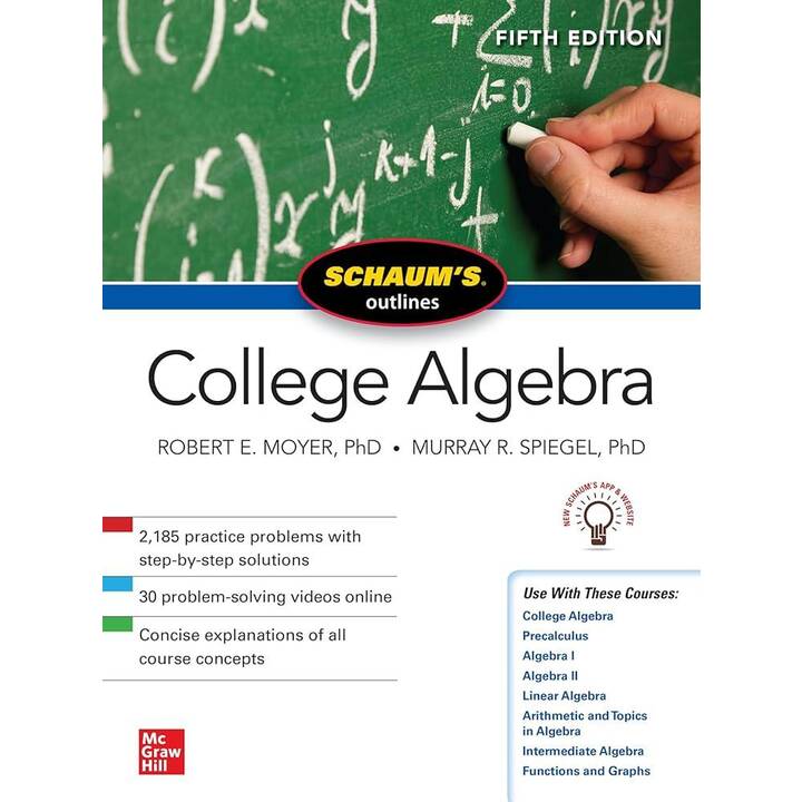 Schaum's Outline of College Algebra, Fifth Edition