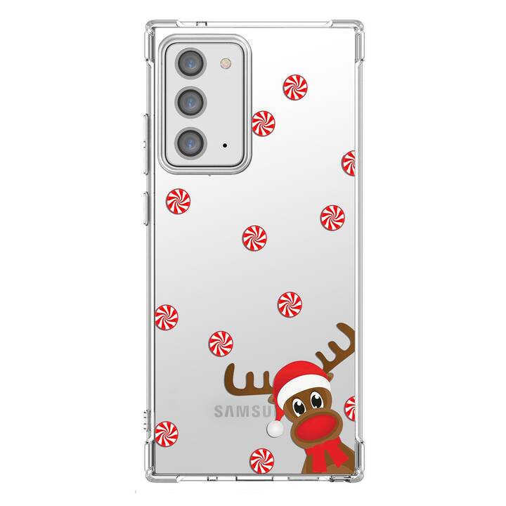 EG Backcover (Galaxy Note 20 Ultra, Weihnachten, Transparent)