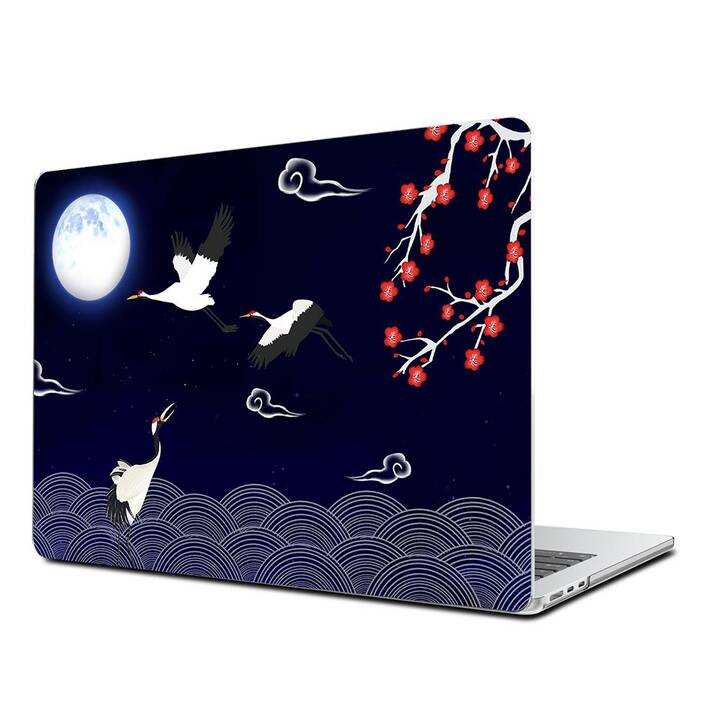 EG Coque rigide (MacBook Air 13" M2 2022, Oiseaux, Multicolore)