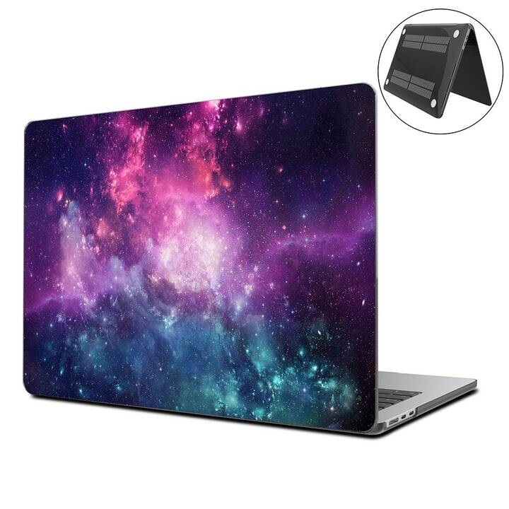 EG Coque rigide (MacBook Air 13" M3 2024, Univers, Bleu)