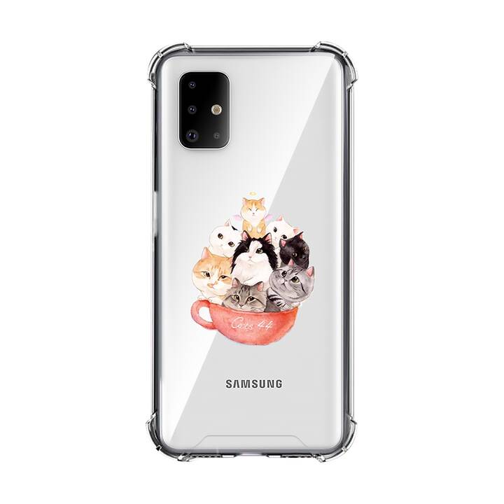 EG Backcover (Galaxy A51, Transparent)