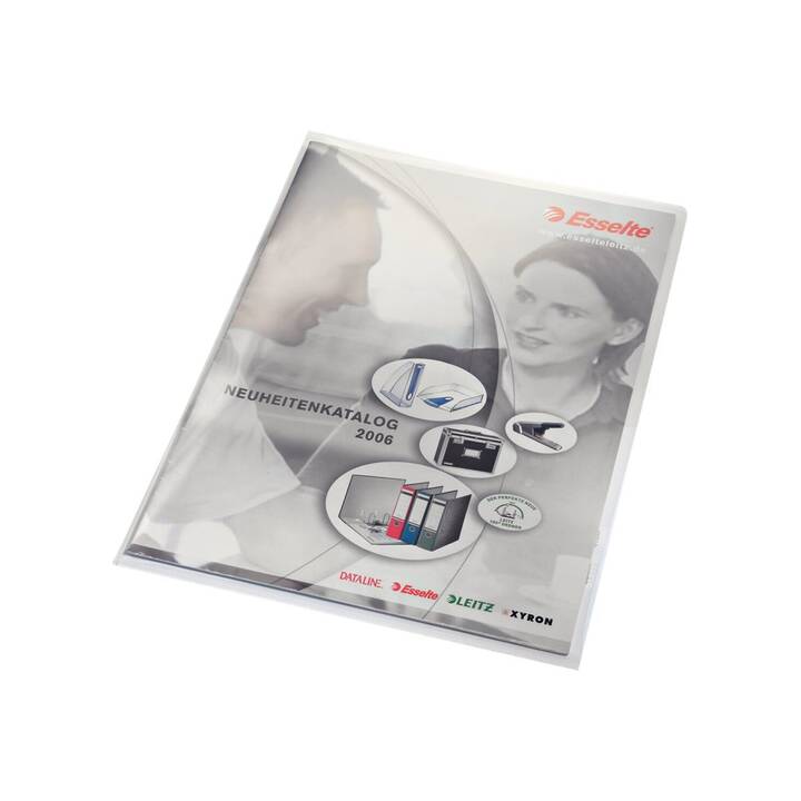 LEITZ Dossiers chemises Premium (Transparent, A4, 100 pièce)