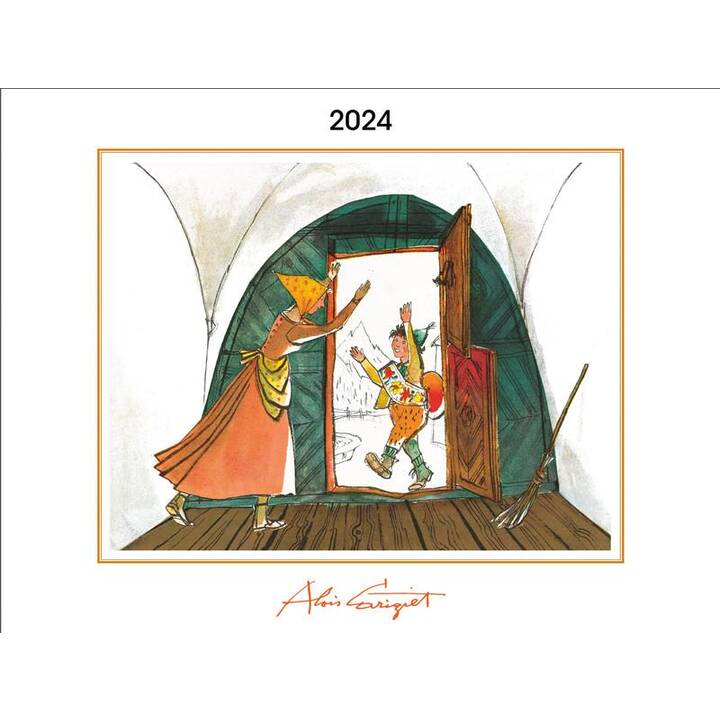 COSA Calendario illustrato Carigiet Schellen Ursli (2024)