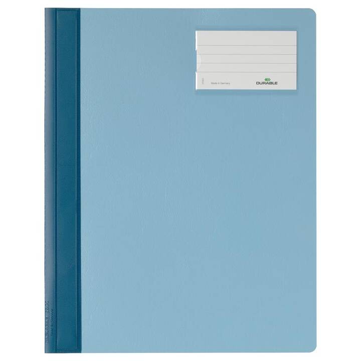 DURABLE Chemises de presentation (Bleu, A4, 1 pièce)