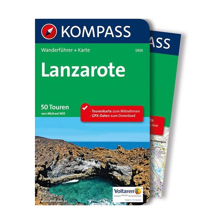 KOMPASS Wanderführer Lanzarote