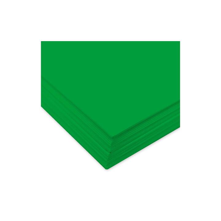 URSUS Papier à dessin de couleur (L'herbe verte, Vert, A4, 100 feuille)