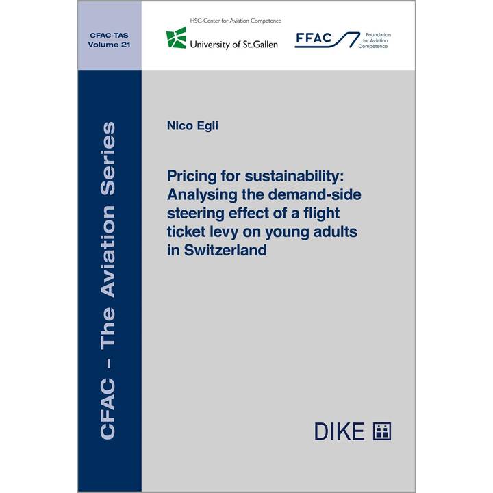 Pricing for sustainability: Analysing the demand-side steering effect of a flight ticket levy