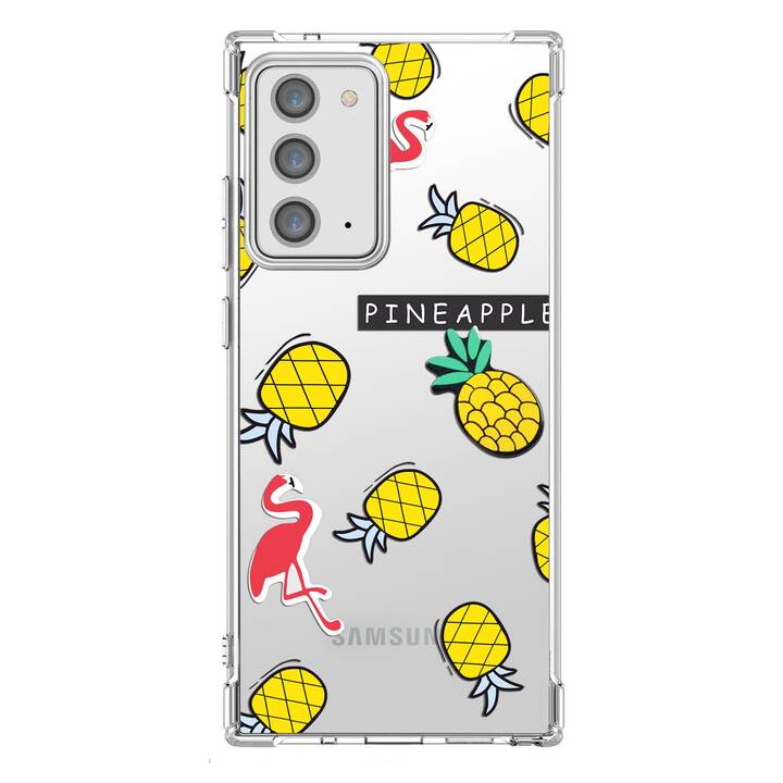 EG Backcover (Galaxy Note 20, Ananas, Transparente)