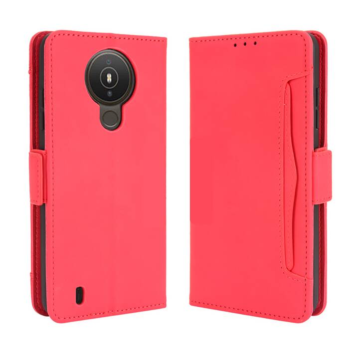 EG custodia a portafoglio per Nokia 1.4 (2021) - rossa