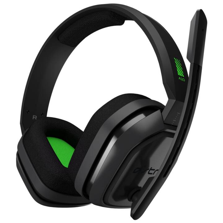 ASTRO GAMING A10 HD (Over-Ear, Vert, Gris)