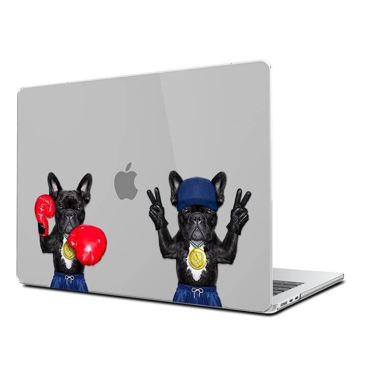 EG Coque rigide (Macbook Air 15" M3 2024, Chiens, Multicolore)