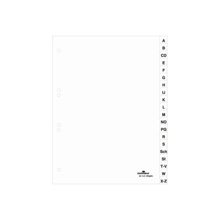 DURABLE Répertoire (20 x A4, Alphabétique)