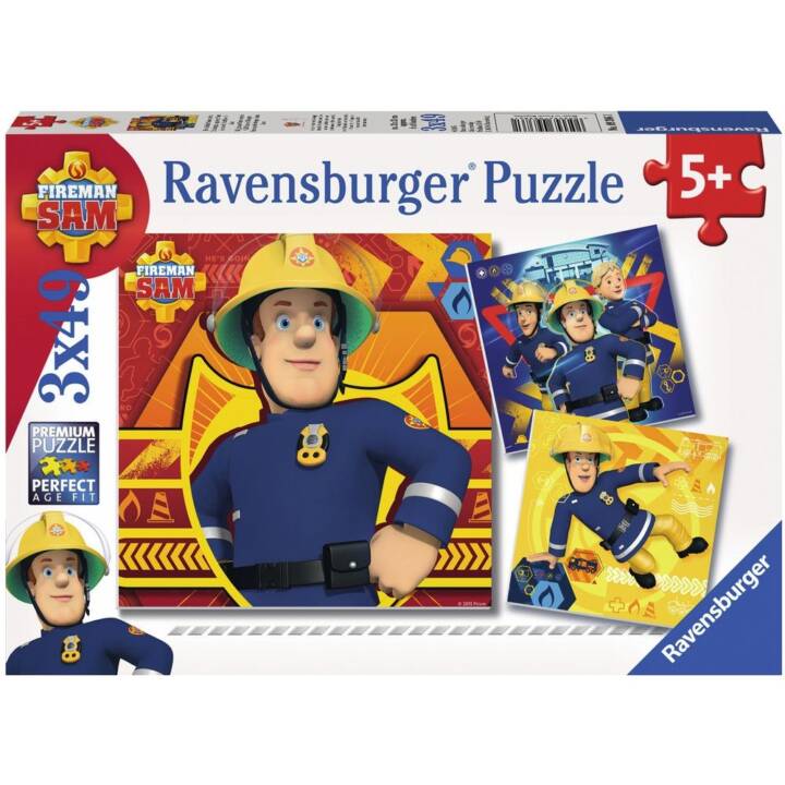 RAVENSBURGER Film e fumetto Puzzle (3 x 49 x)
