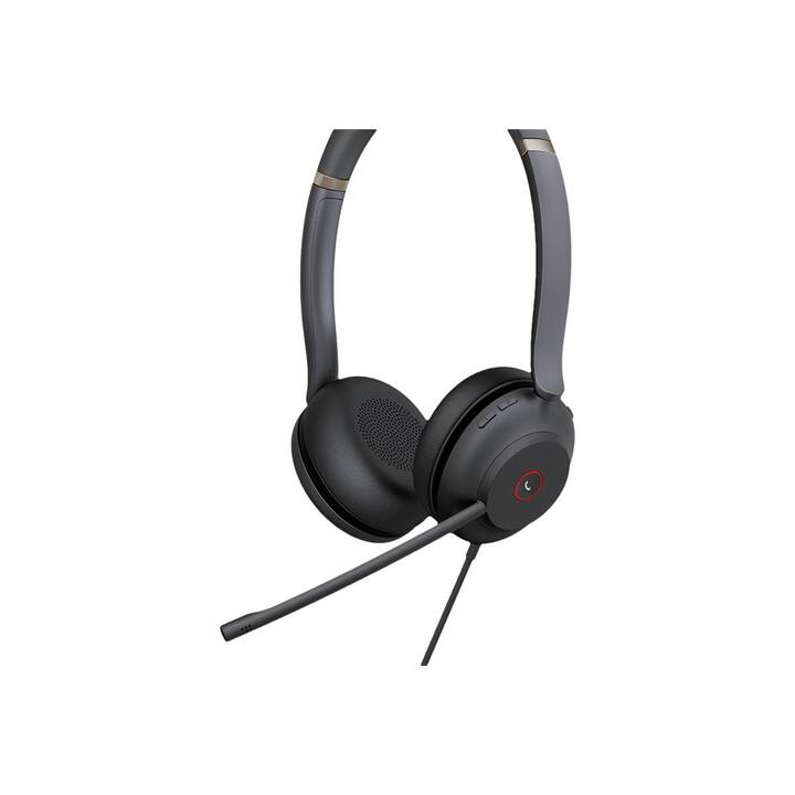 YEALINK Casque micro de bureau UH37 (On-Ear, Câble, Noir)