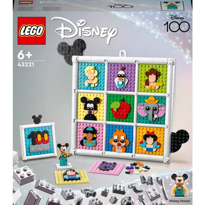 LEGO Disney 100 ans d'icônes Disney (43221) - Interdiscount