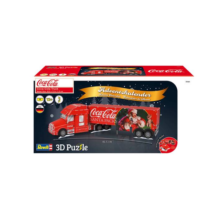 REVELL Véhicule Coca-Cola Truck Calendrier de l'avent des jouets