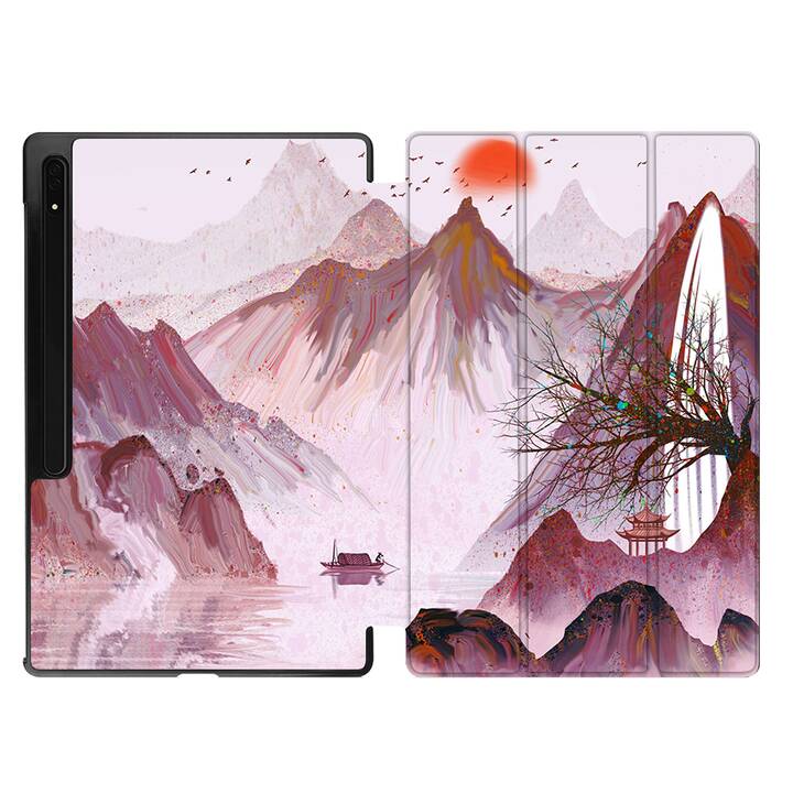 EG coque pour Samsung Galaxy Tab S8 Ultra 14.6" (2022) - Rose - Peinture