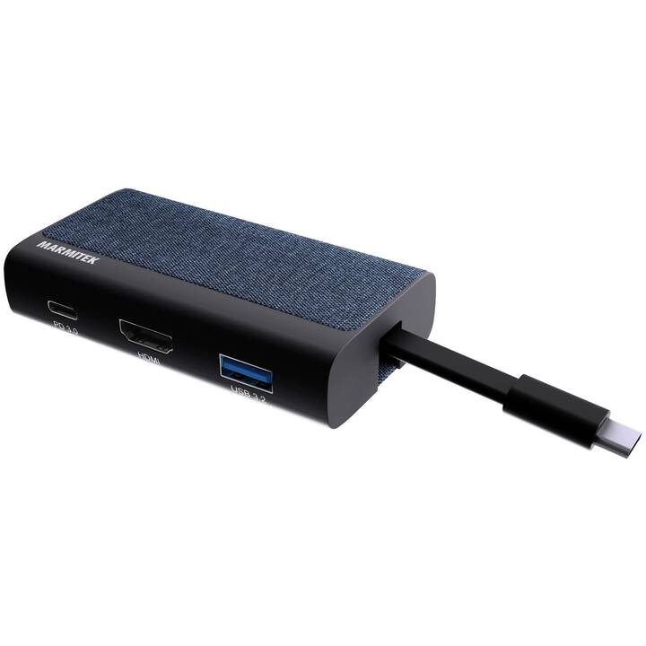 MARMITEK Connect (4 Ports, RJ-45, HDMI, USB de type C, USB de type A)