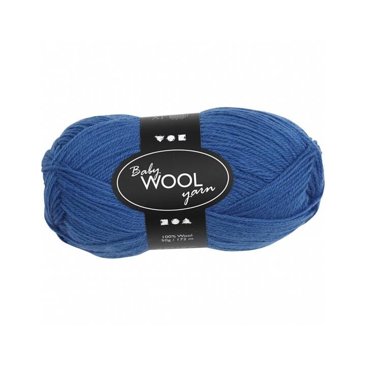 CREATIV COMPANY Wolle (50 g, Blau)